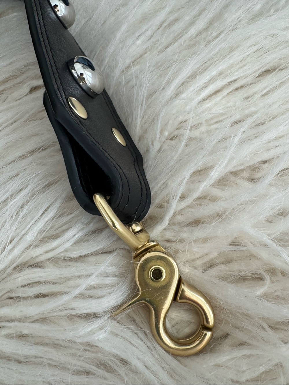 NWOT Clare V Studded Shoulder Strap - Picture 6 of 8